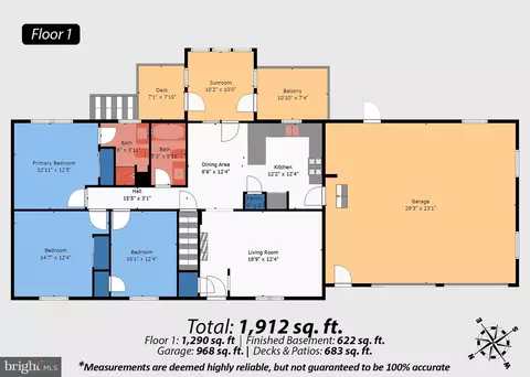 Floorplan - 110 Mowry Estates Rd, Schellsburg, PA 15559 photo 2 of 2