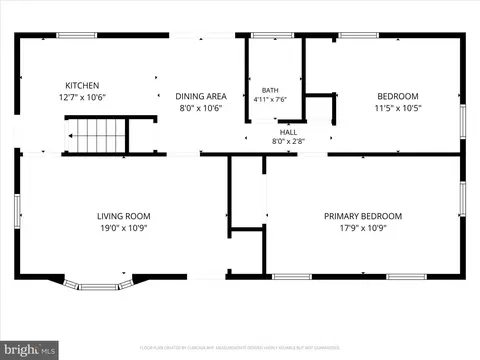 Floorplan - 911 West St, Everett, PA 15537 photo 1 of 2