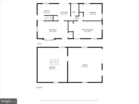 Floorplan - 911 West St, Everett, PA 15537 photo 2 of 2