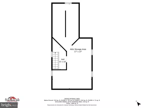 Floorplan - 11 Montello Rd, Reading, PA 19608 photo 6 of 7