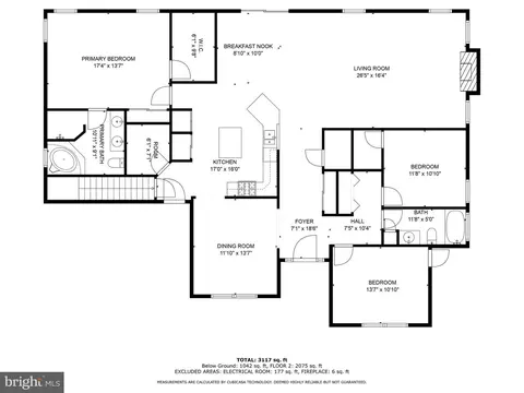 Floorplan - 116 Ellsworth Dr, Reading, PA 19608 photo 1 of 4