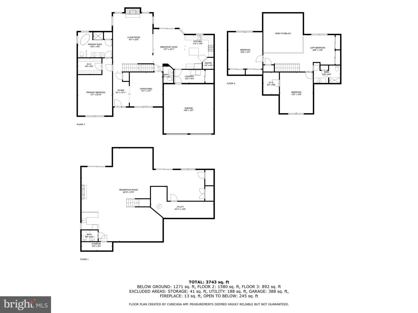 Floorplan - 907 Billy Dr, Sinking Spring, PA 19608 photo 1 of 4