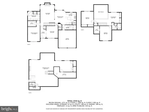Floorplan - 907 Billy Dr, Sinking Spring, PA 19608 photo 1 of 4
