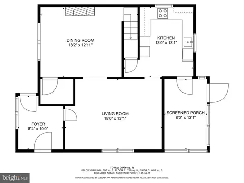 Floorplan - 459 Hill Ave, Reading, PA 19606 photo 1 of 4