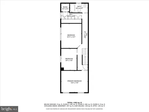 Floorplan - 33 Cacoosing Ave, Reading, PA 19608 photo 1 of 5