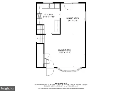 Floorplan - 3012 Octagon Ave, Reading, PA 19608 photo 1 of 5