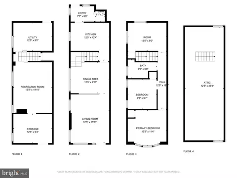 Floorplan - 122 Reading Ave, Reading, PA 19607 photo 3 of 3