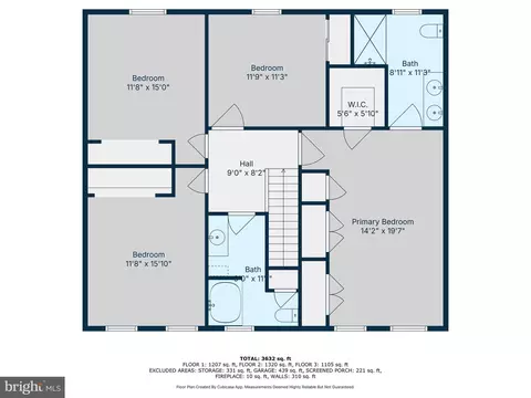Floorplan - 3105 Daniel Dr, Reading, PA 19608 photo 2 of 4