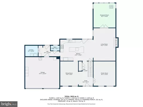 Floorplan - 3105 Daniel Dr, Reading, PA 19608 photo 3 of 4