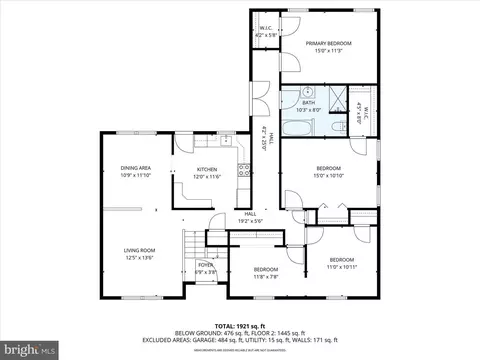 Floorplan - 118 Charles Blvd, Sinking Spring, PA 19608 photo 1 of 3