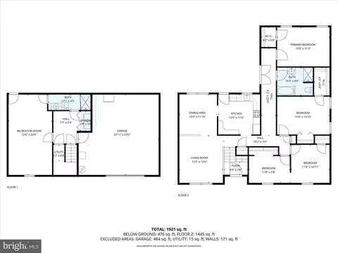 Floorplan - 118 Charles Blvd, Sinking Spring, PA 19608 photo 3 of 3