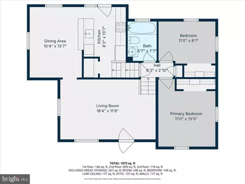 Floorplan - 617 Meade Tc, Reading, PA 19607 photo 2 of 4