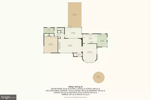 Floorplan - 429 Devon Ter, Reading, PA 19607 photo 3 of 4