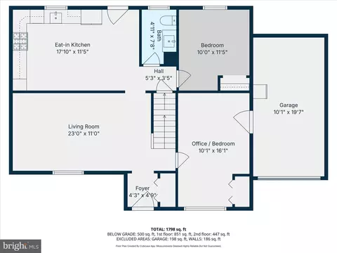 Floorplan - 4237 Danor Dr, Reading, PA 19605 photo 2 of 4