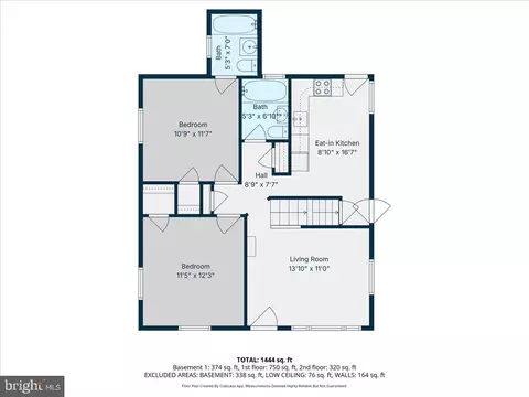 Floorplan - 135 Chestnut St, Shillington, PA 19607 photo 1 of 4
