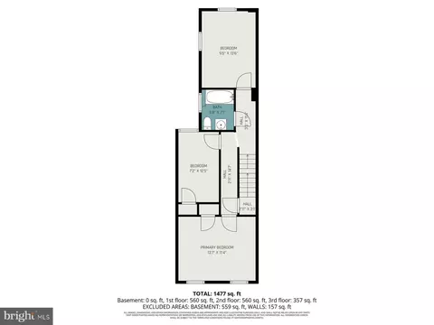 Floorplan - 225 W Lancaster Ave, Reading, PA 19607 photo 2 of 4