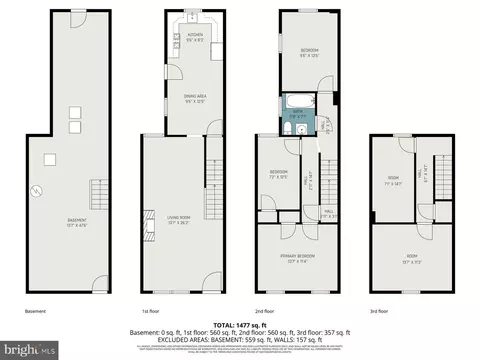 Floorplan - 225 W Lancaster Ave, Reading, PA 19607 photo 4 of 4