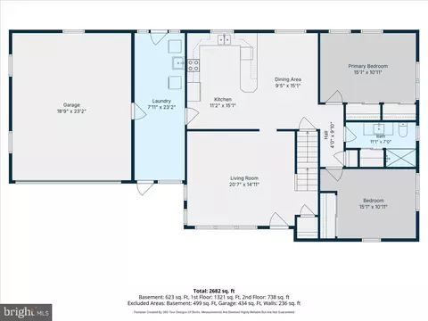 Floorplan - 1405 Meade St, Reading, PA 19607 photo 1 of 4
