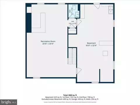 Floorplan - 1405 Meade St, Reading, PA 19607 photo 3 of 4