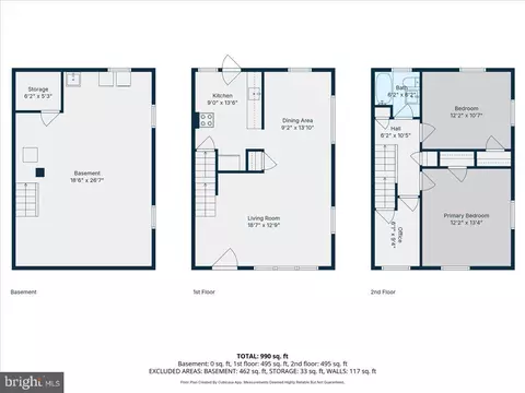 Floorplan - 1152 Gregg Ave, Reading, PA 19607 photo 1 of 4