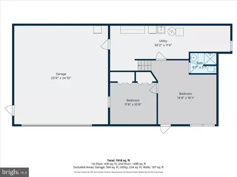 Floorplan - 1530 Kramer Ave, Reading, PA 19606 photo 2 of 3