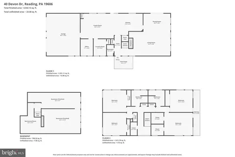 Floorplan - 40 Devon Dr, Reading, PA 19606 photo 3 of 3