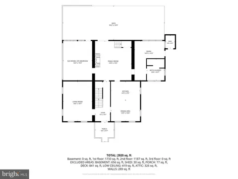 Floorplan - 416 Snyder Rd, Reading, PA 19605 photo 1 of 6