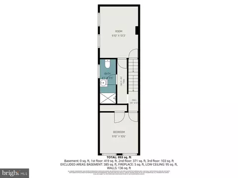 Floorplan - 1231 Oley St, Reading, PA 19604 photo 2 of 4