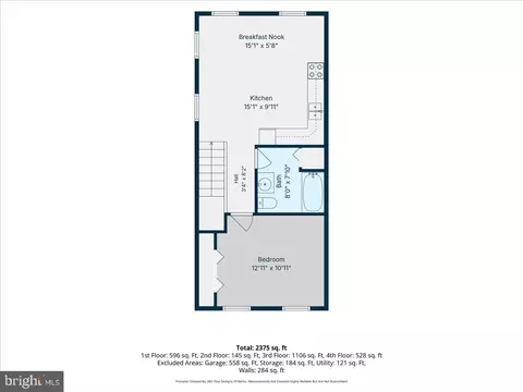 Floorplan - 702 Frederick St, Reading, PA 19607 photo 1 of 4