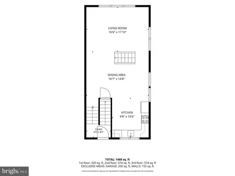Floorplan - 44 Walnut St, Reading, PA 19606 photo 1 of 4