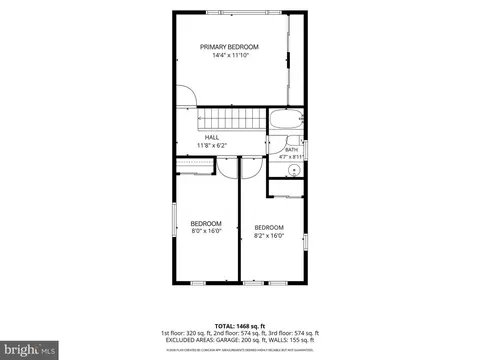 Floorplan - 44 Walnut St, Reading, PA 19606 photo 2 of 4
