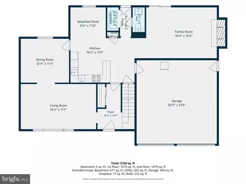 Floorplan - 2104 Gring Dr, Wyomissing, PA 19610 photo 2 of 4