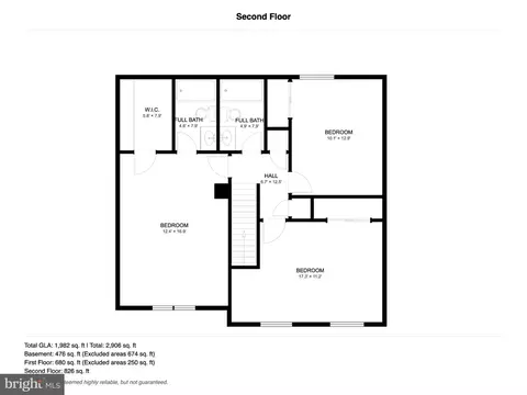 Floorplan - 387 Oneida Dr, Reading, PA 19608 photo 2 of 3
