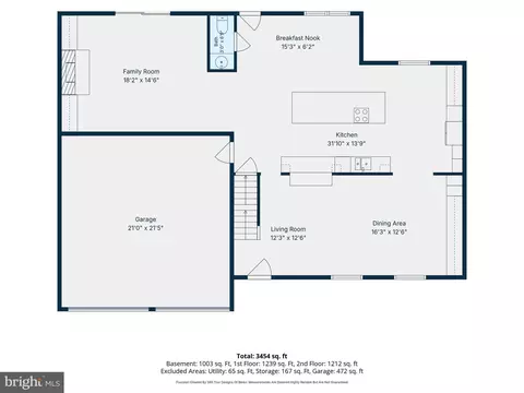 Floorplan - 237 New Castle Dr, Reading, PA 19607 photo 2 of 4