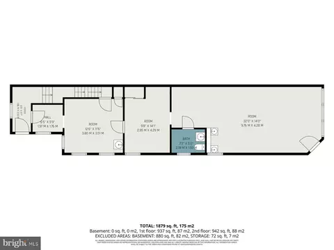 Floorplan - 929 Pike St, Reading, PA 19604 photo 2 of 3