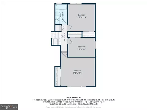 Floorplan - 805 Jerome Pl, West Lawn, PA 19609 photo 3 of 5