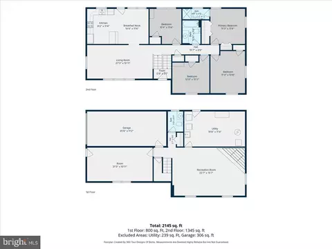 Floorplan - 716 Tamarack Trl, Reading, PA 19607 photo 3 of 3