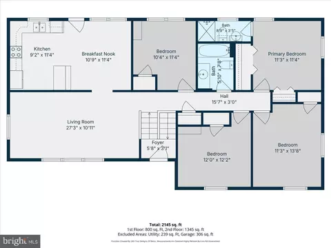 Floorplan - 716 Tamarack Trl, Reading, PA 19607 photo 1 of 3