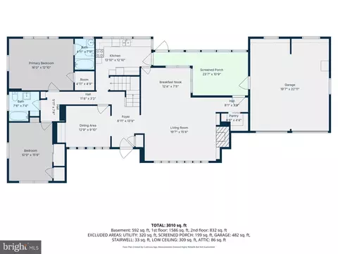 Floorplan - 1835 Alsace Rd, Reading, PA 19604 photo 2 of 6