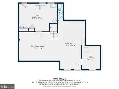 Floorplan - 1835 Alsace Rd, Reading, PA 19604 photo 3 of 6