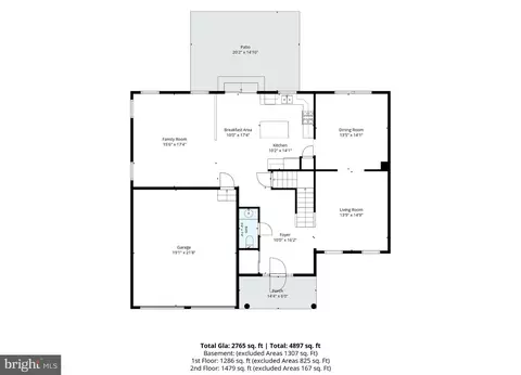 Floorplan - 205 E Clearview Dr, Sinking Spring, PA 19608 photo 1 of 3