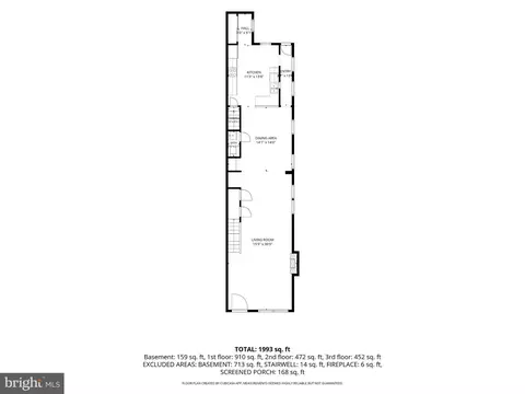 Floorplan - 142 Oley St, Reading, PA 19601 photo 4 of 5