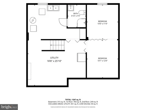 Floorplan - 109 Gerald Ave, Reading, PA 19607 photo 3 of 4