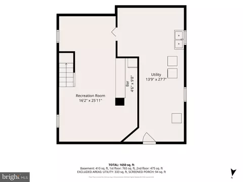 Floorplan - 310 N State St, Shillington, PA 19607 photo 3 of 4