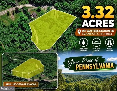 567 Watters Station Rd, Evans City, PA 16033