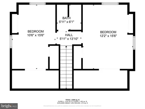 Floorplan - 449 Maple St, Warminster, PA 18974 photo 2 of 3