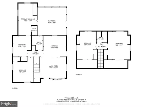 Floorplan - 449 Maple St, Warminster, PA 18974 photo 3 of 3