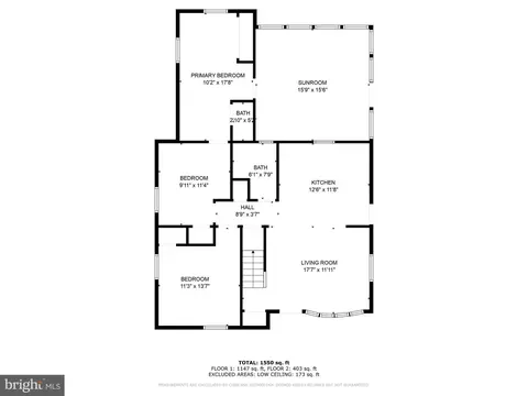 Floorplan - 449 Maple St, Warminster, PA 18974 photo 1 of 3