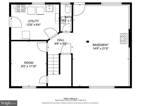 Floorplan - 1028 Carousel Dr, Warminster, PA 18974 photo 2 of 3