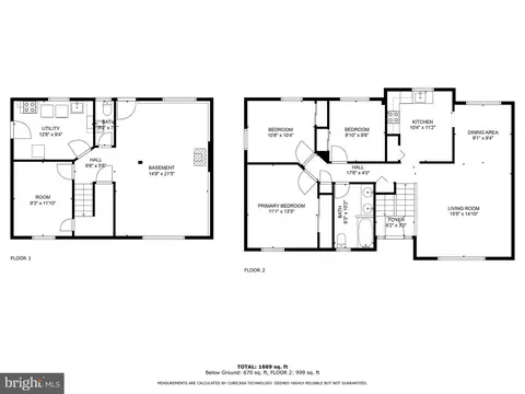 Floorplan - 1028 Carousel Dr, Warminster, PA 18974 photo 3 of 3